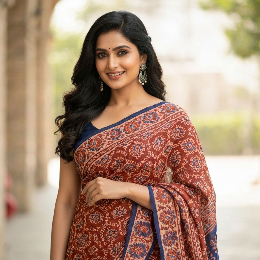 Premium handblock sarees