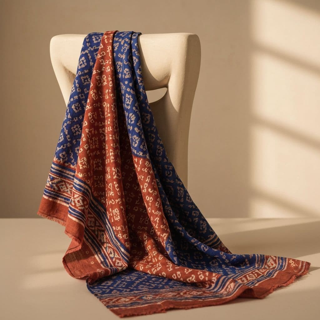 Ajrakh handblock printed ethnic wear